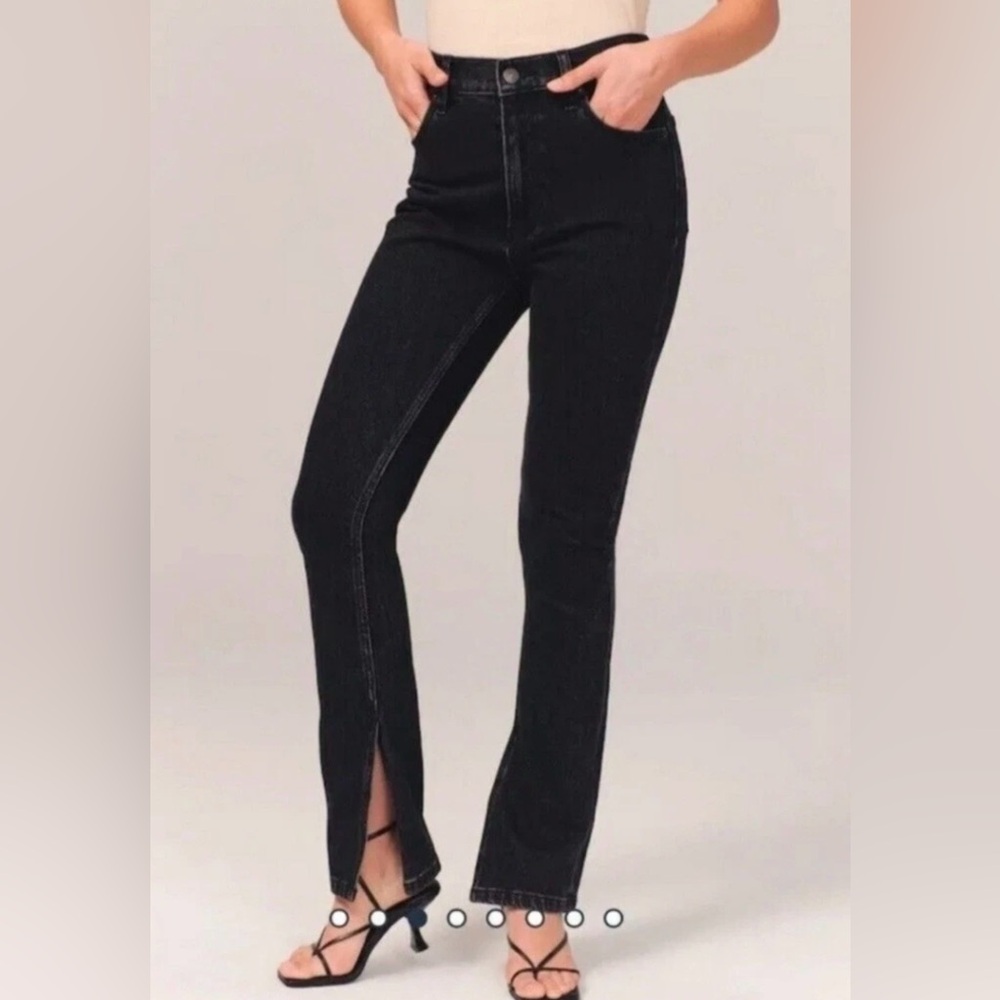 Abercrombie & Fitch split hem skinny jeans